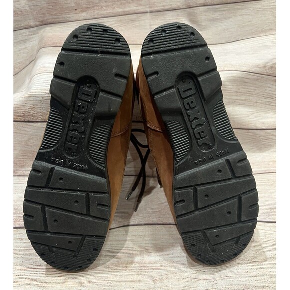 Vintage Dexter Walkmocs Hiking Boots Made In USA Women's Size 8.5 Wide U.S. - Picture 8 of 10